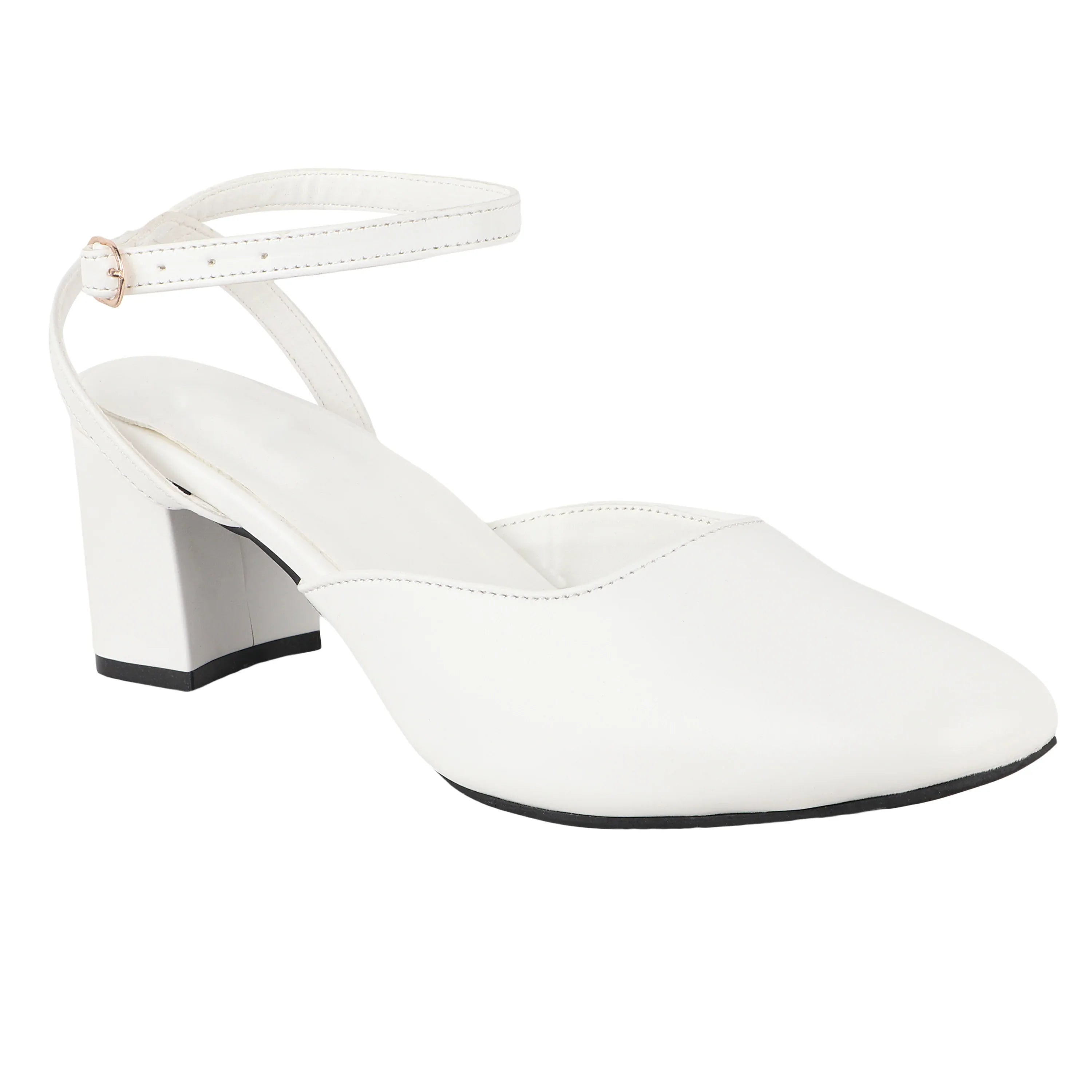 Classic Closed-Toe Block Heels