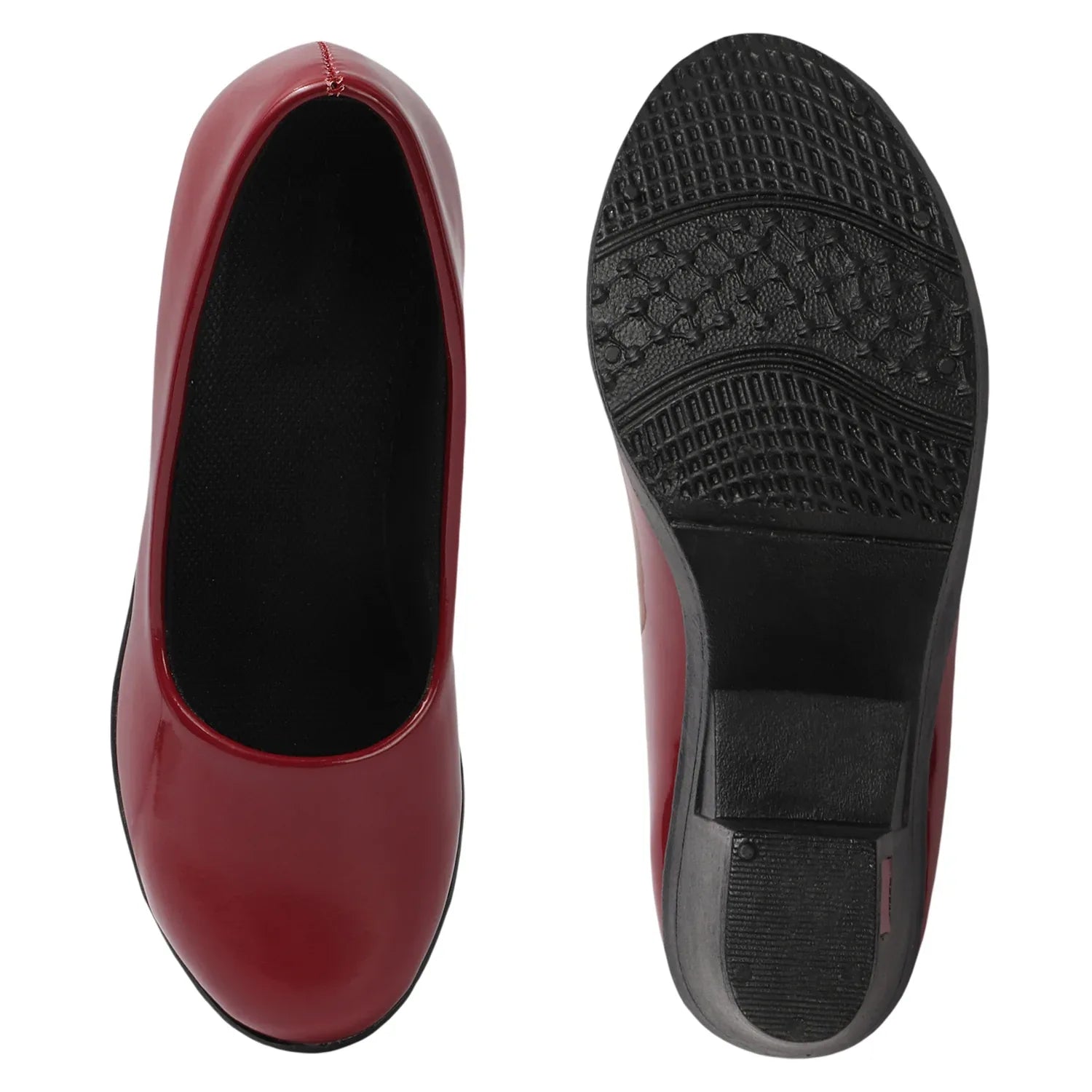 Classic Block Heel Work Pumps