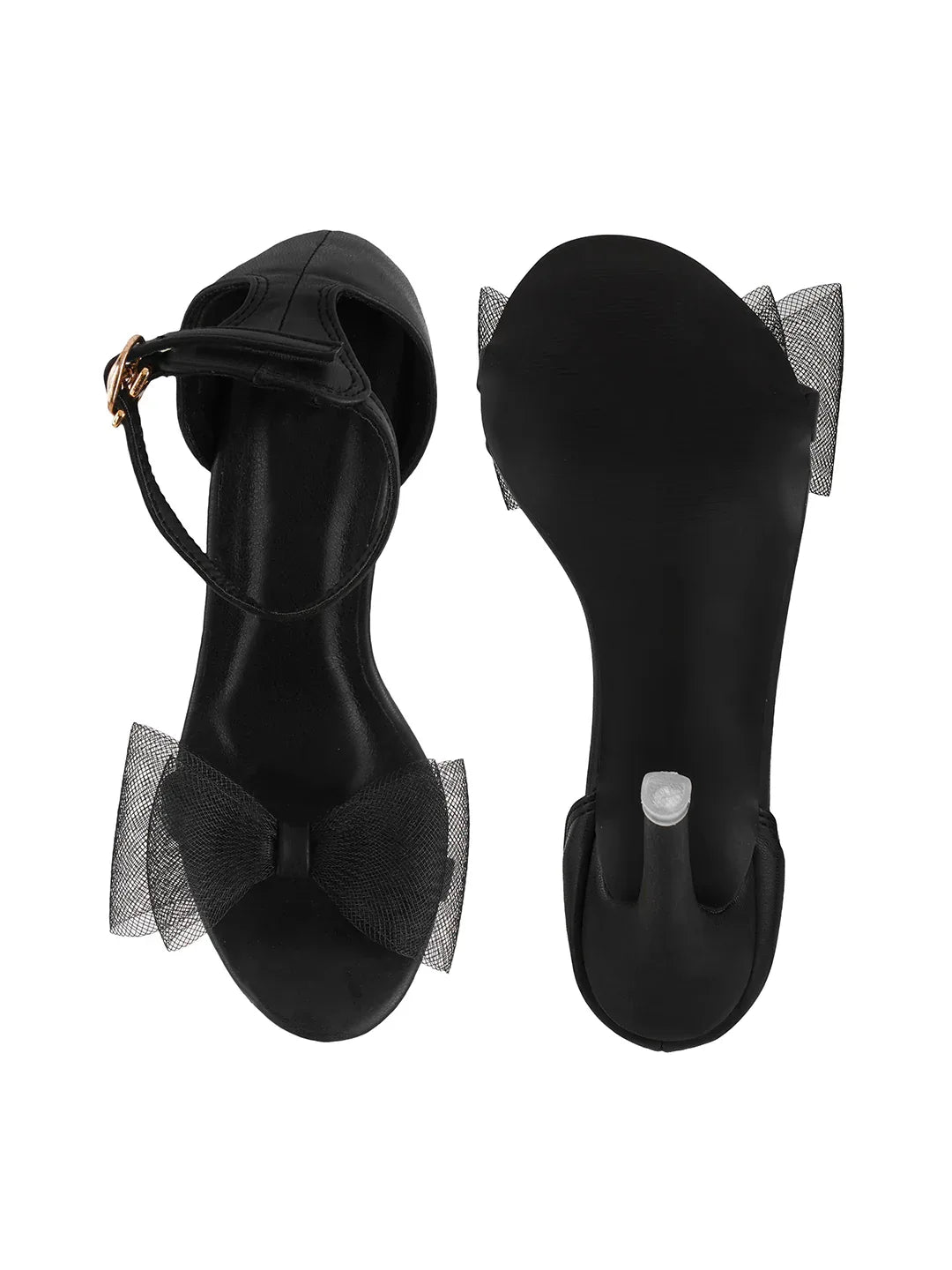 Glam Ankle Strap Stiletto Sandals