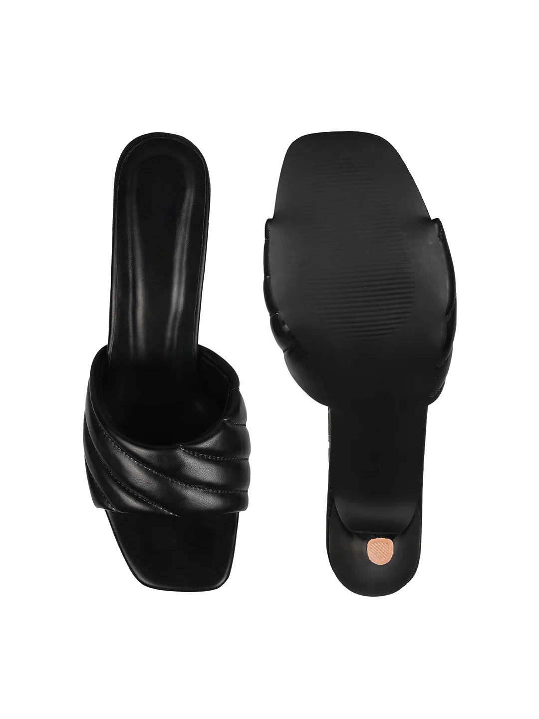 SoftCurve Padded Mule Heels