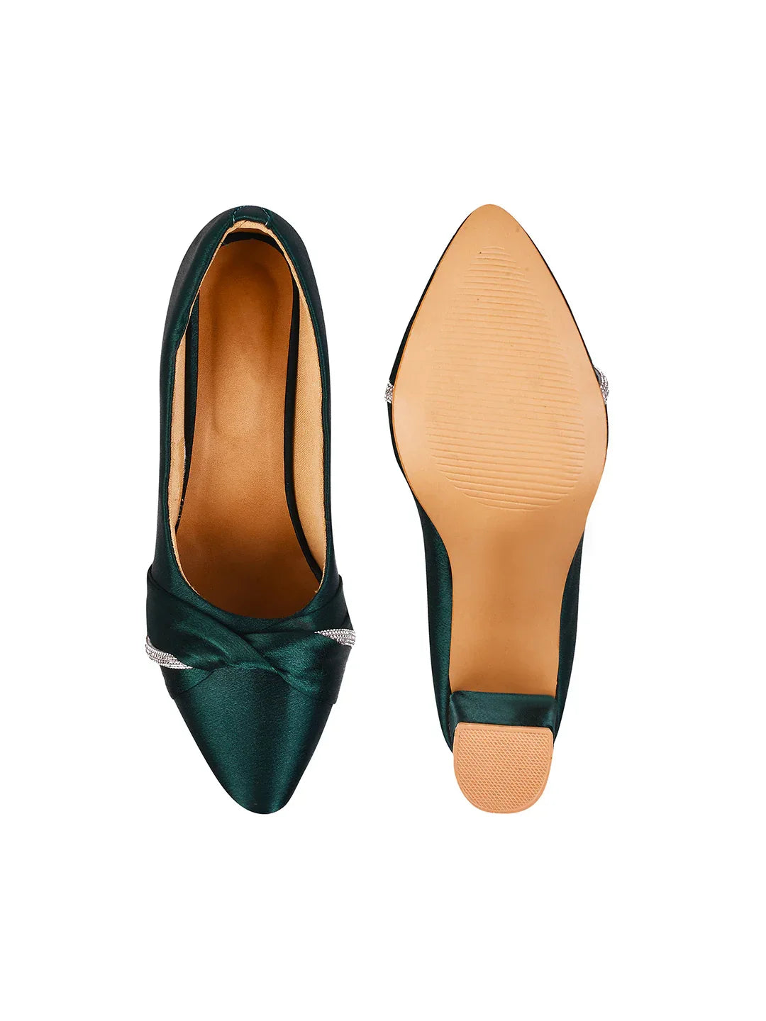 Classic Pointed-Toe Block Heels