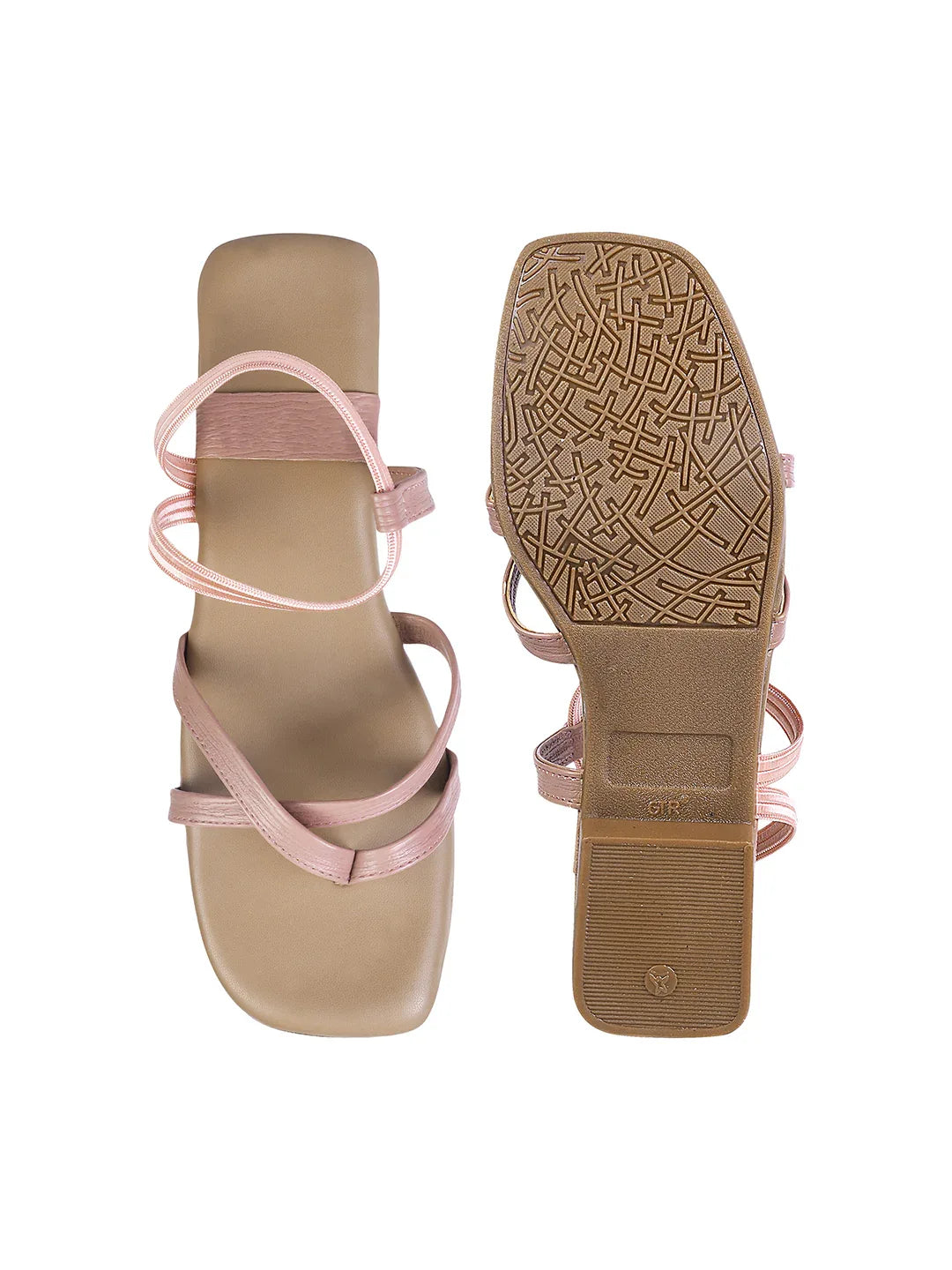 Clean Look Strappy Comfort Sandals