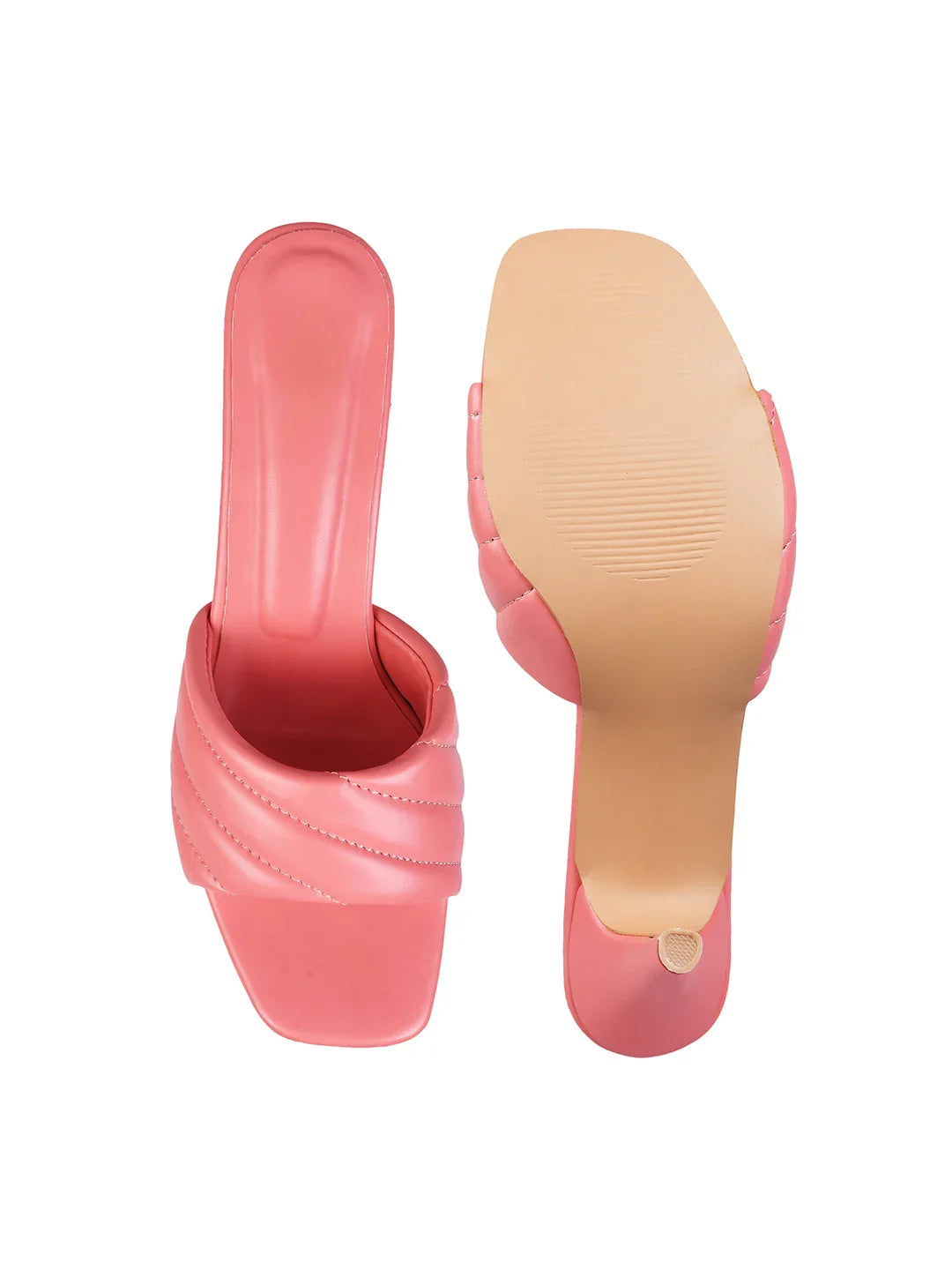 SoftCurve Padded Mule Heels