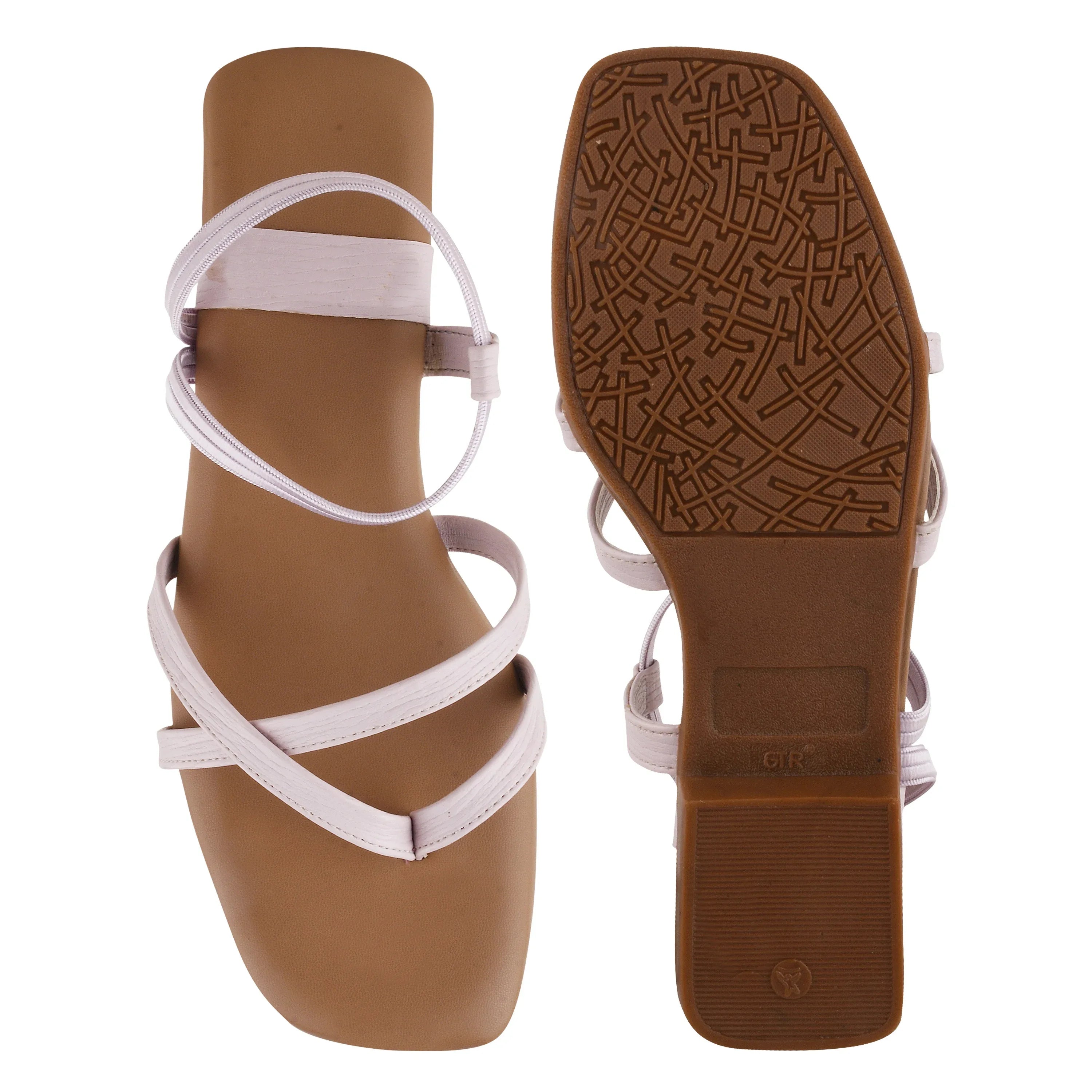 Clean Look Strappy Comfort Sandals