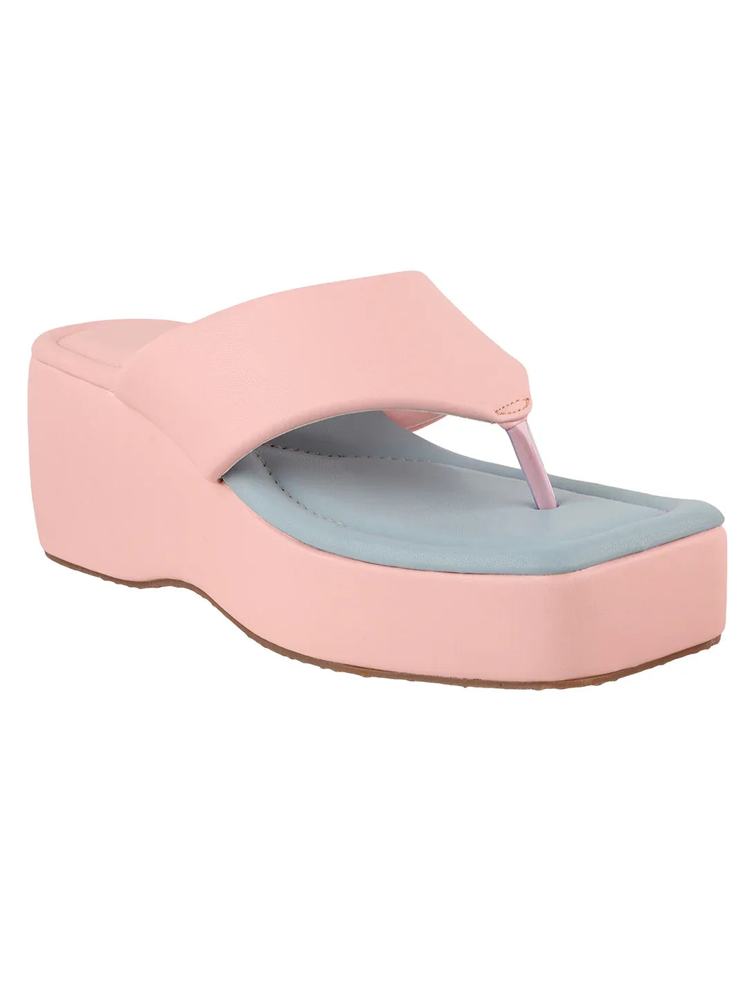 Daily Wear Cushioned Wedge Slippers
