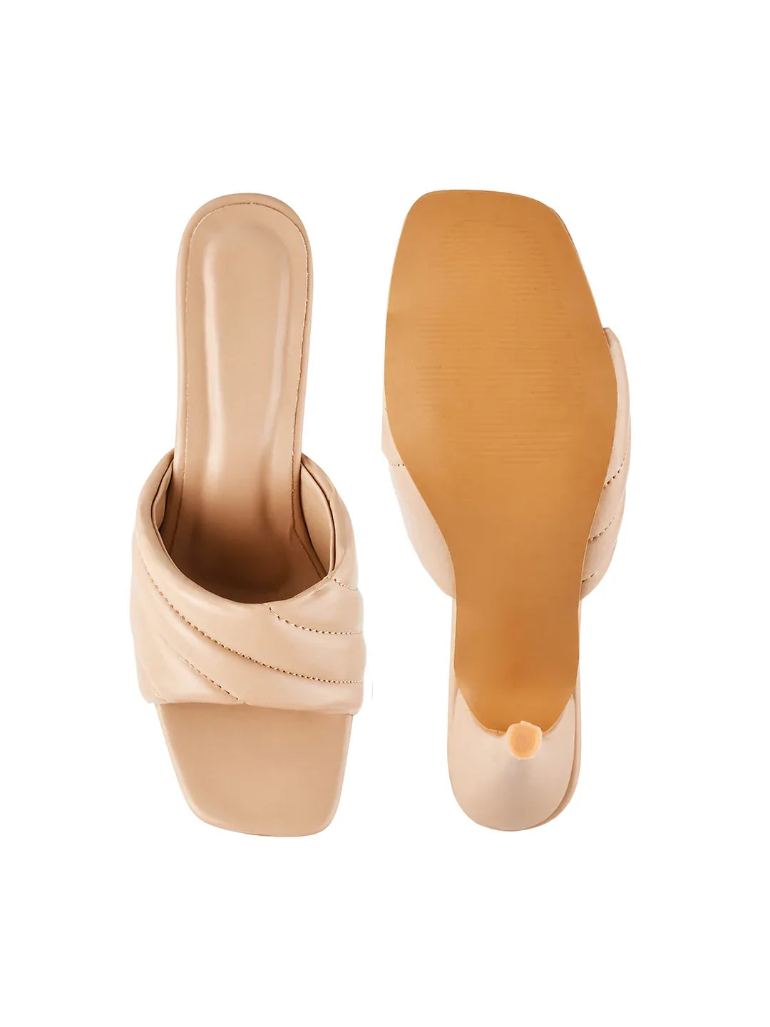 SoftCurve Padded Mule Heels