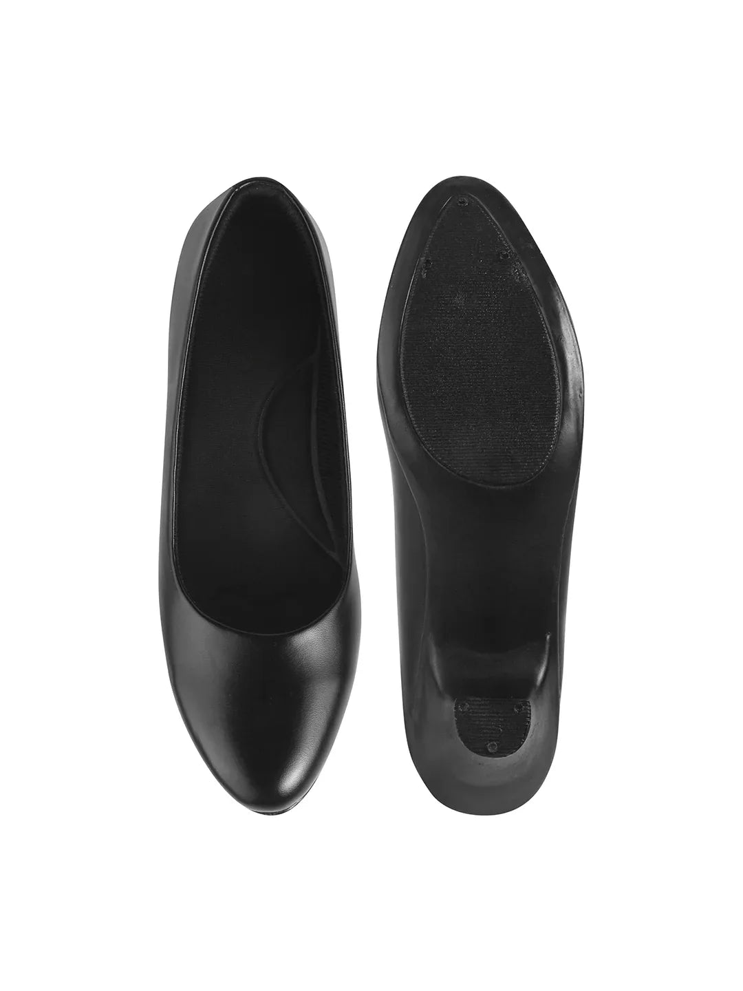 Elegant Office Wear Block Heels
