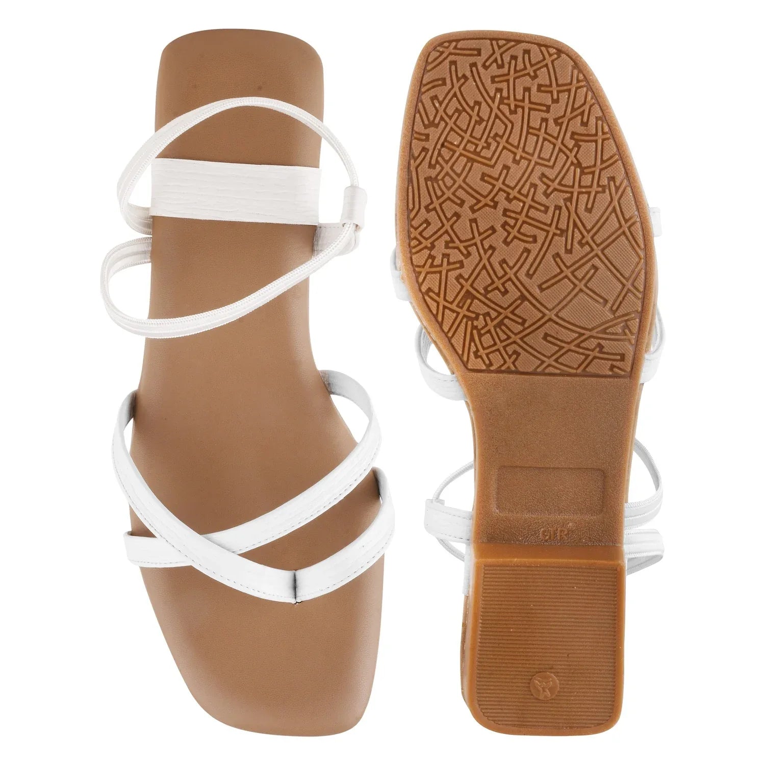 Clean Look Strappy Comfort Sandals