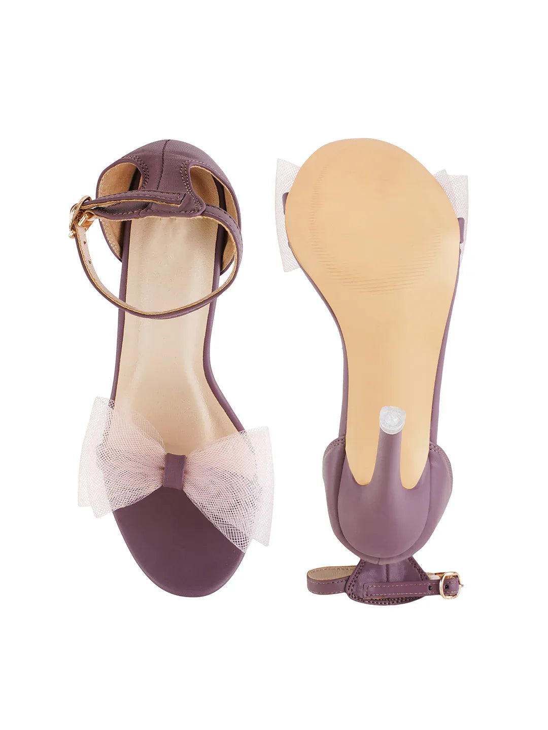 Glam Ankle Strap Stiletto Sandals