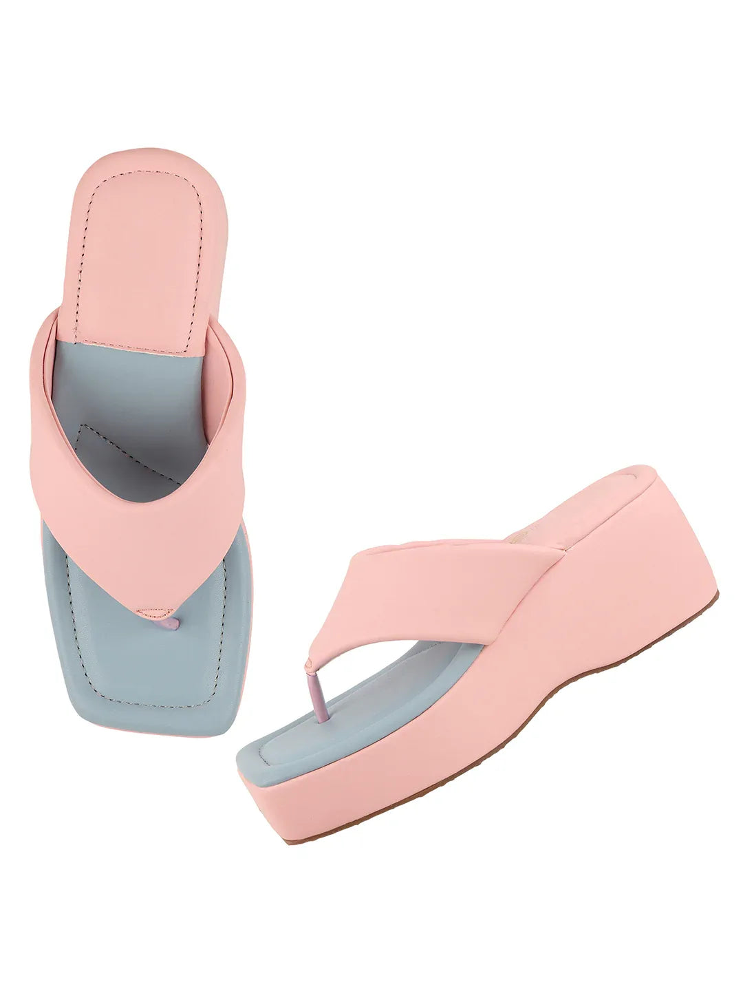 Daily Wear Cushioned Wedge Slippers