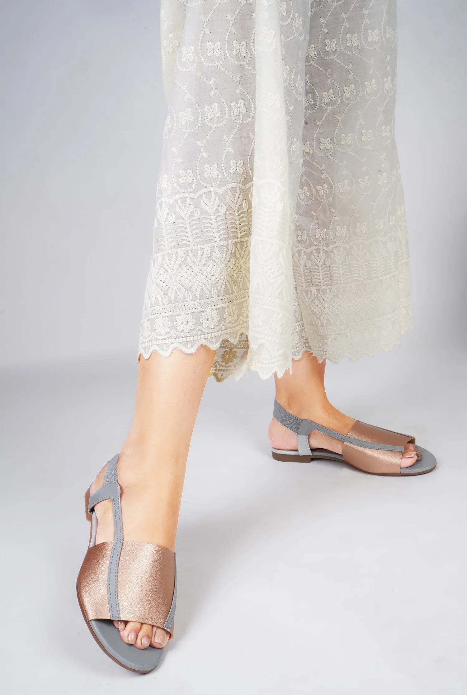 Two-Tone Everyday Comfort Flats