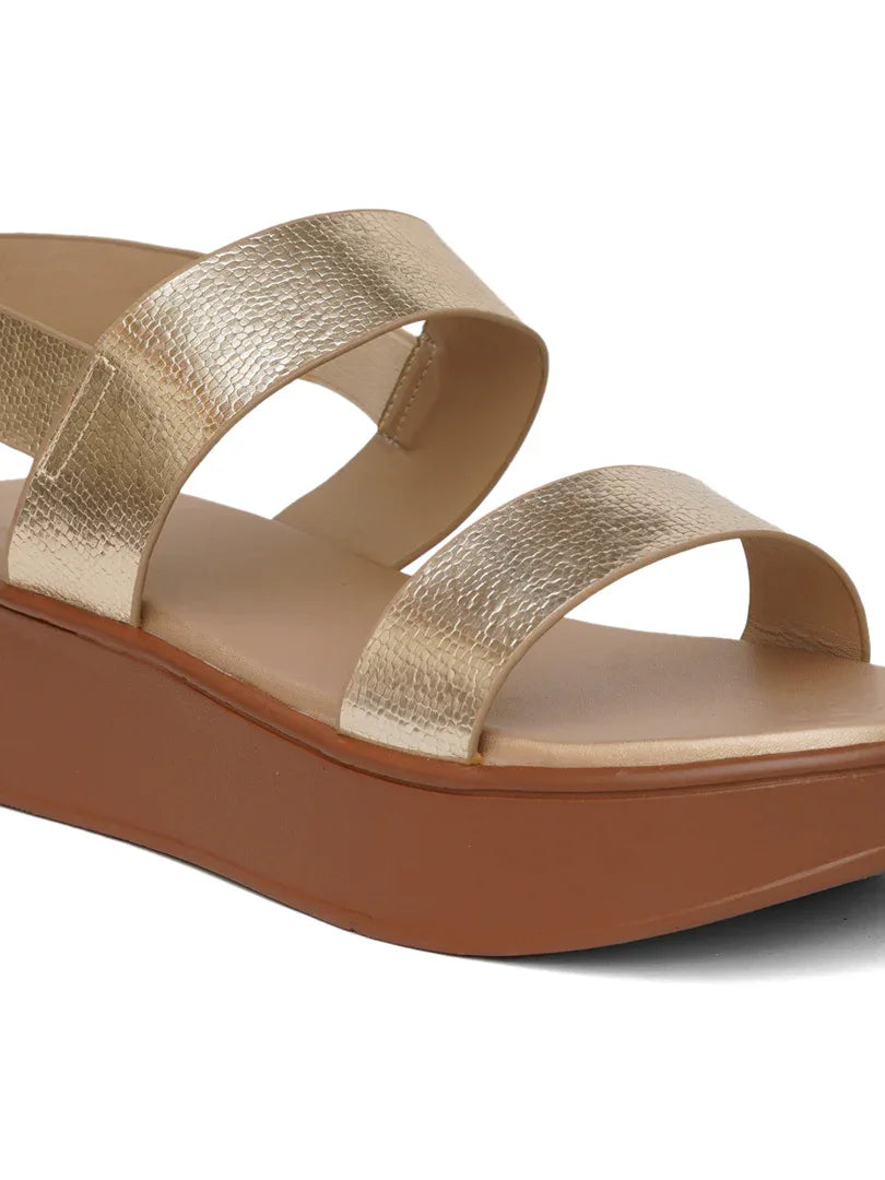 Urban Comfort Platform Sandals