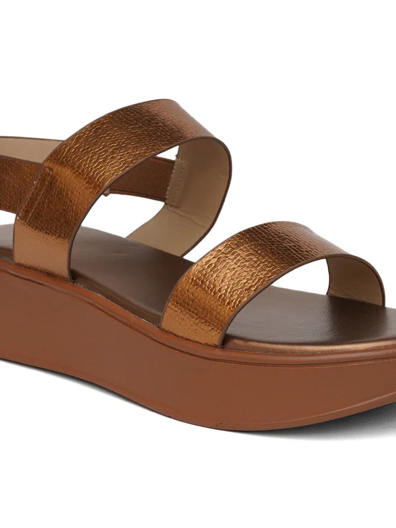Urban Comfort Platform Sandals
