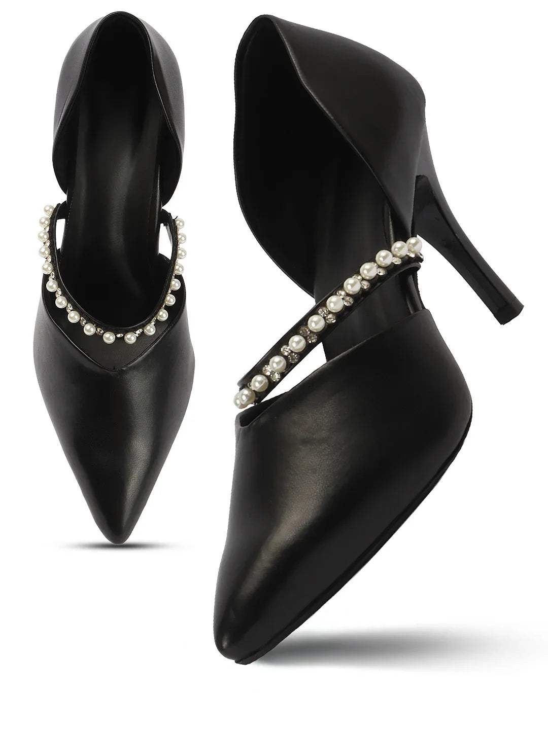 Sophisticated Pointed Toe  Pencil Heels