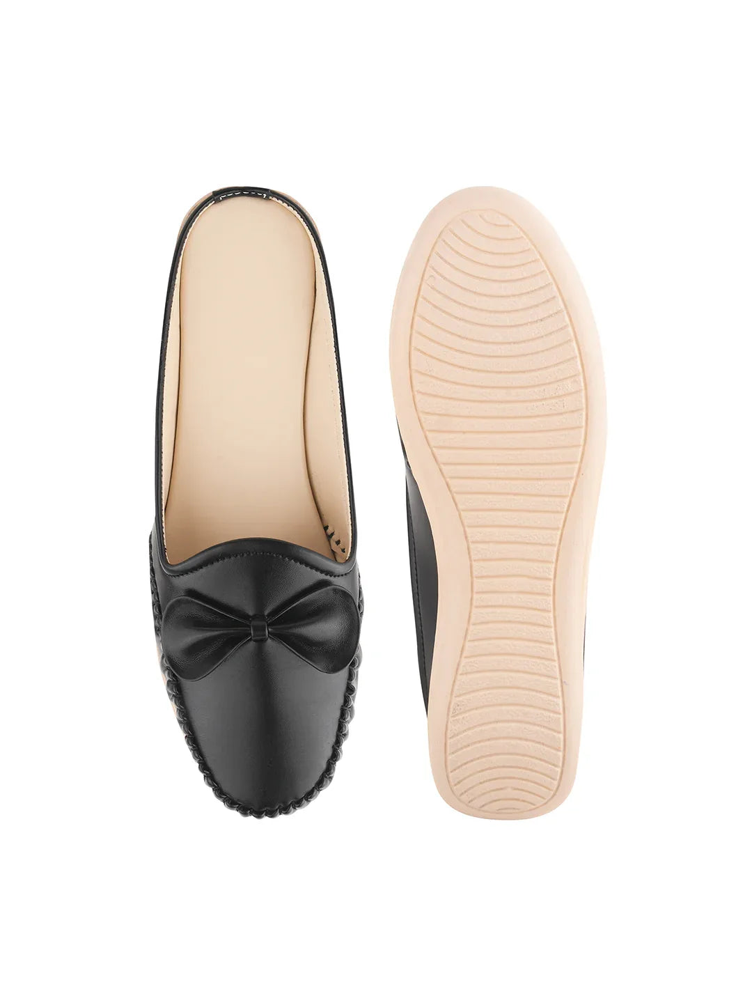 Easy Walk Bow Detail Mules