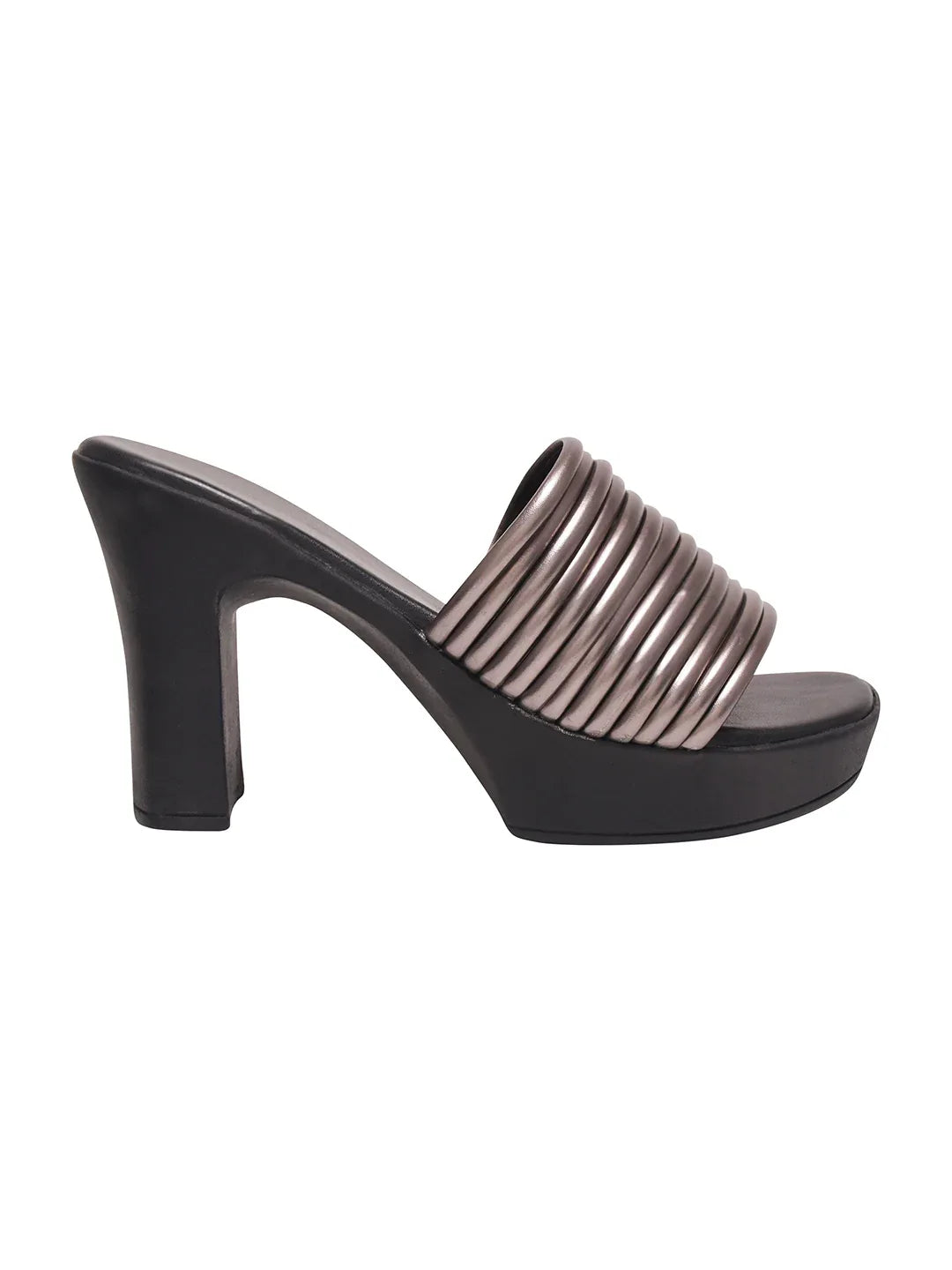 Trendy Open Toe Block Heel Sandals