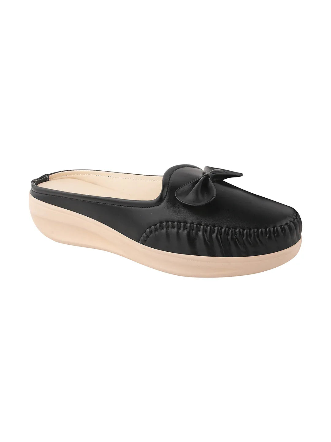 Easy Walk Bow Detail Mules