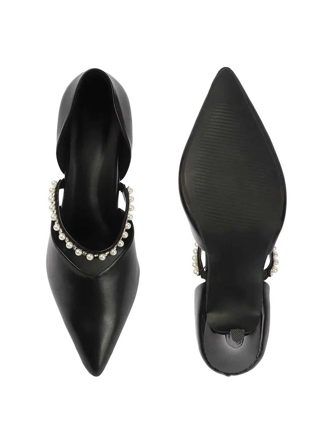 Sophisticated Pointed Toe  Pencil Heels