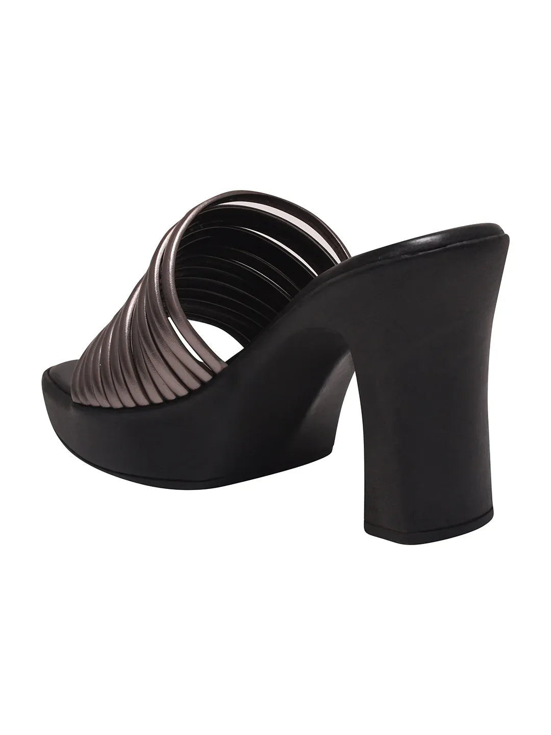 Trendy Open Toe Block Heel Sandals