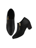 Formal Ankle Shoes with Block Heel for Women