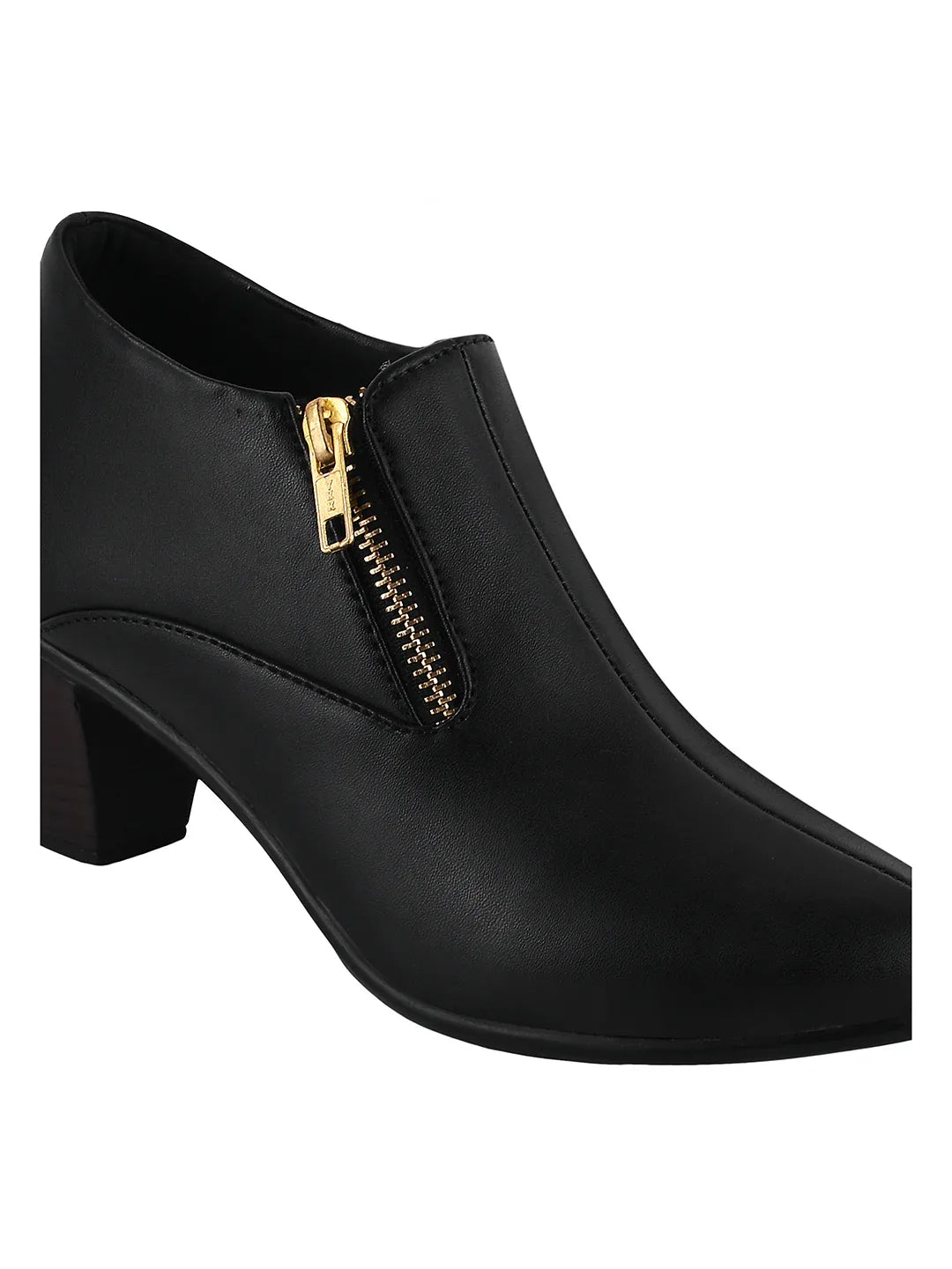 Formal Ankle Shoes with Block Heel for Women