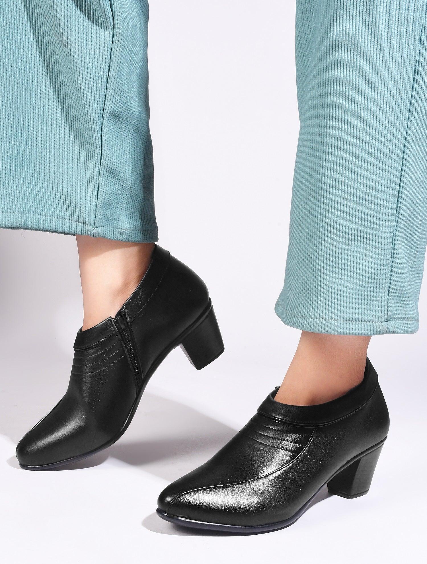 Classic Block Heel Office Shoes for Women