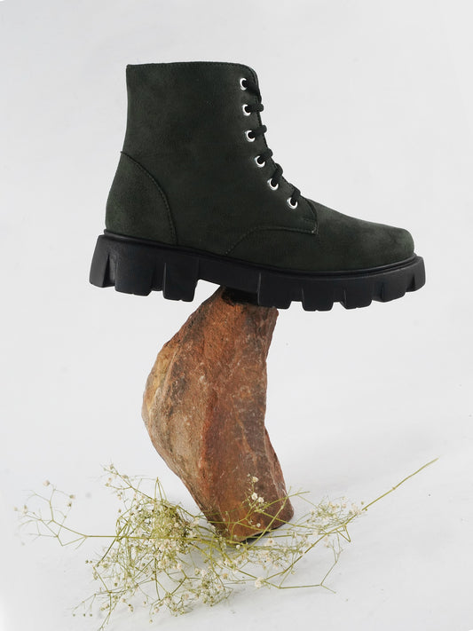 Women’s Winter Lace-Up Ankle Boots