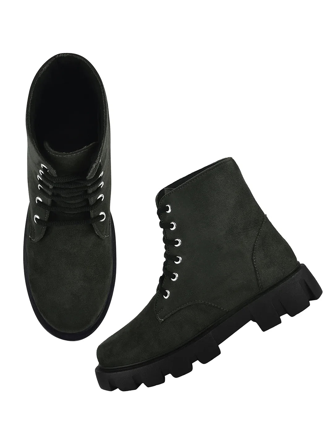 Women’s Winter Lace-Up Ankle Boots