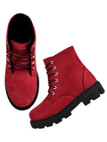 Women’s Winter Lace-Up Ankle Boots