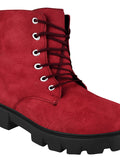 Women’s Winter Lace-Up Ankle Boots