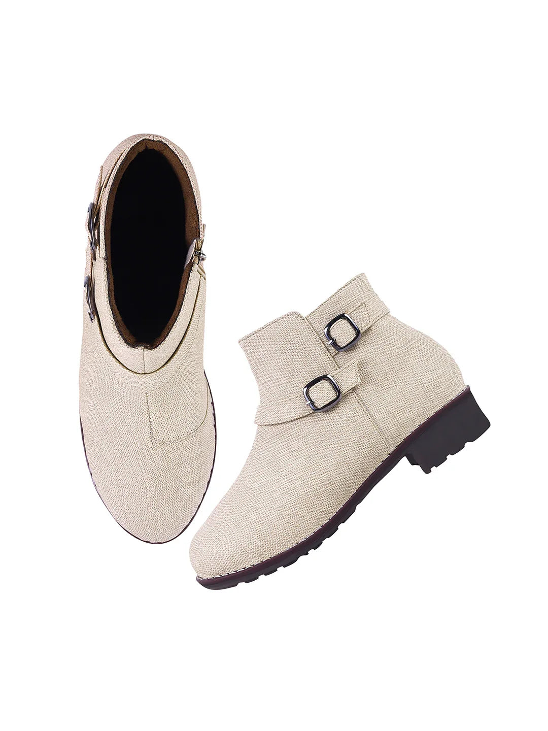 Minimal Chic Block Heel Ankle Boots
