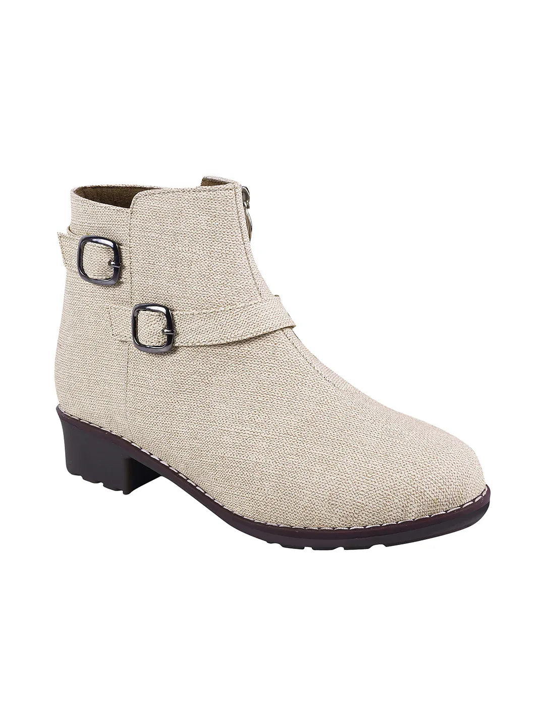 Minimal Chic Block Heel Ankle Boots