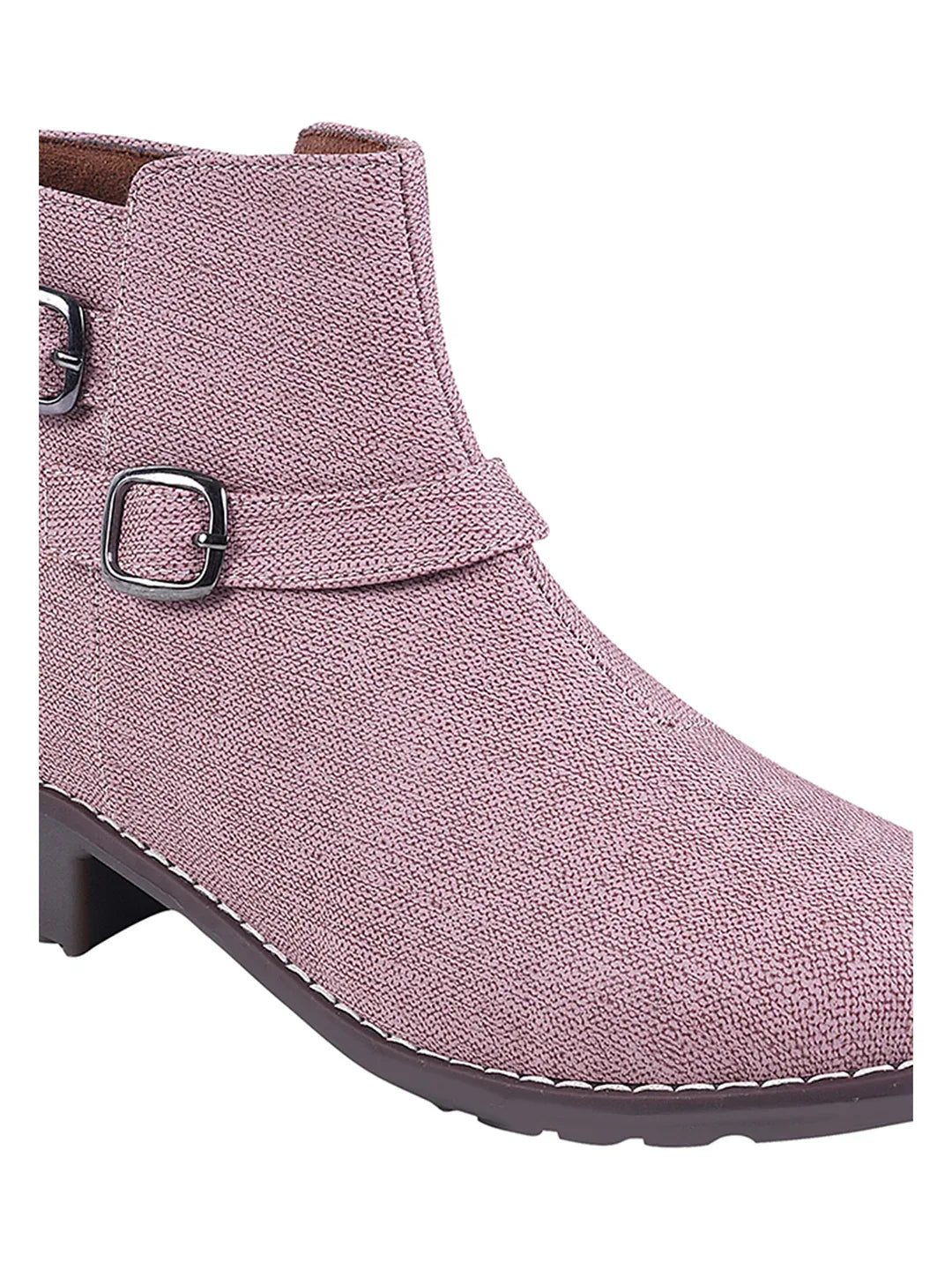 Minimal Chic Block Heel Ankle Boots