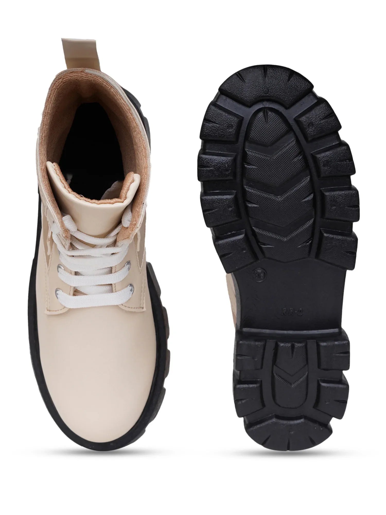 Street Style Lace-Up Ankle Boots for Women