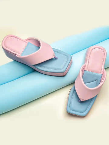 Daily Wear Cushioned Wedge Slippers
