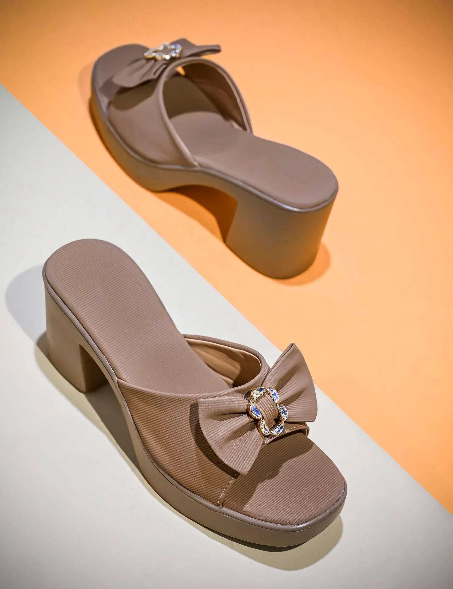 Premium Party Wear Heeled Slides