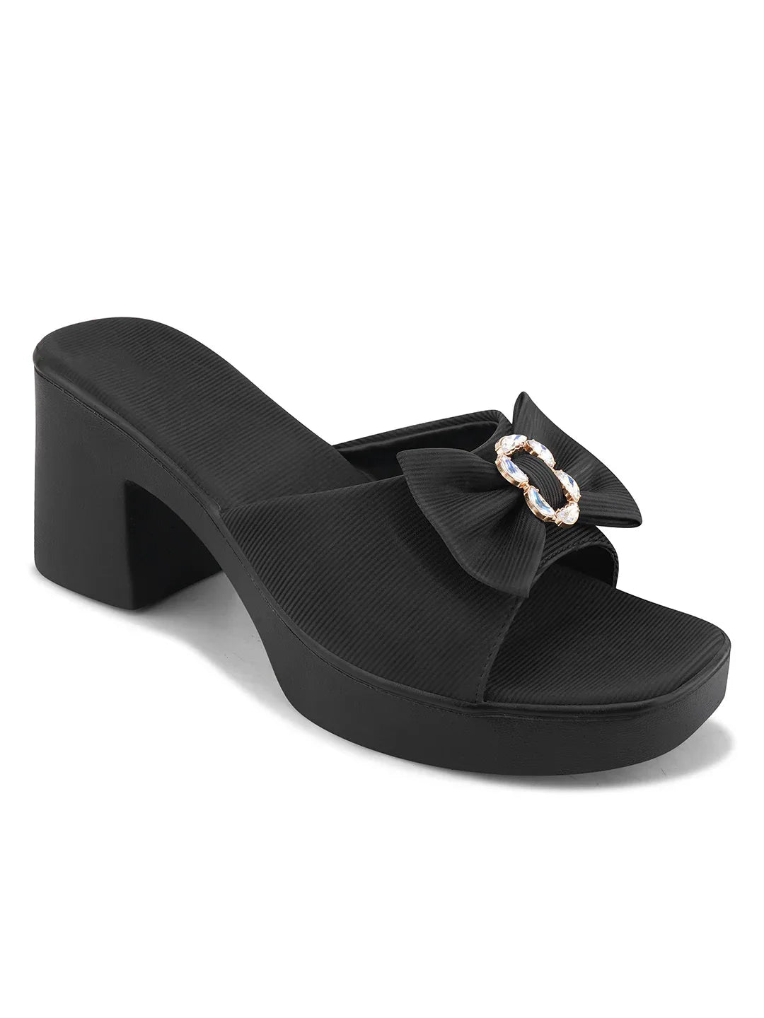 Premium Party Wear Heeled Slides