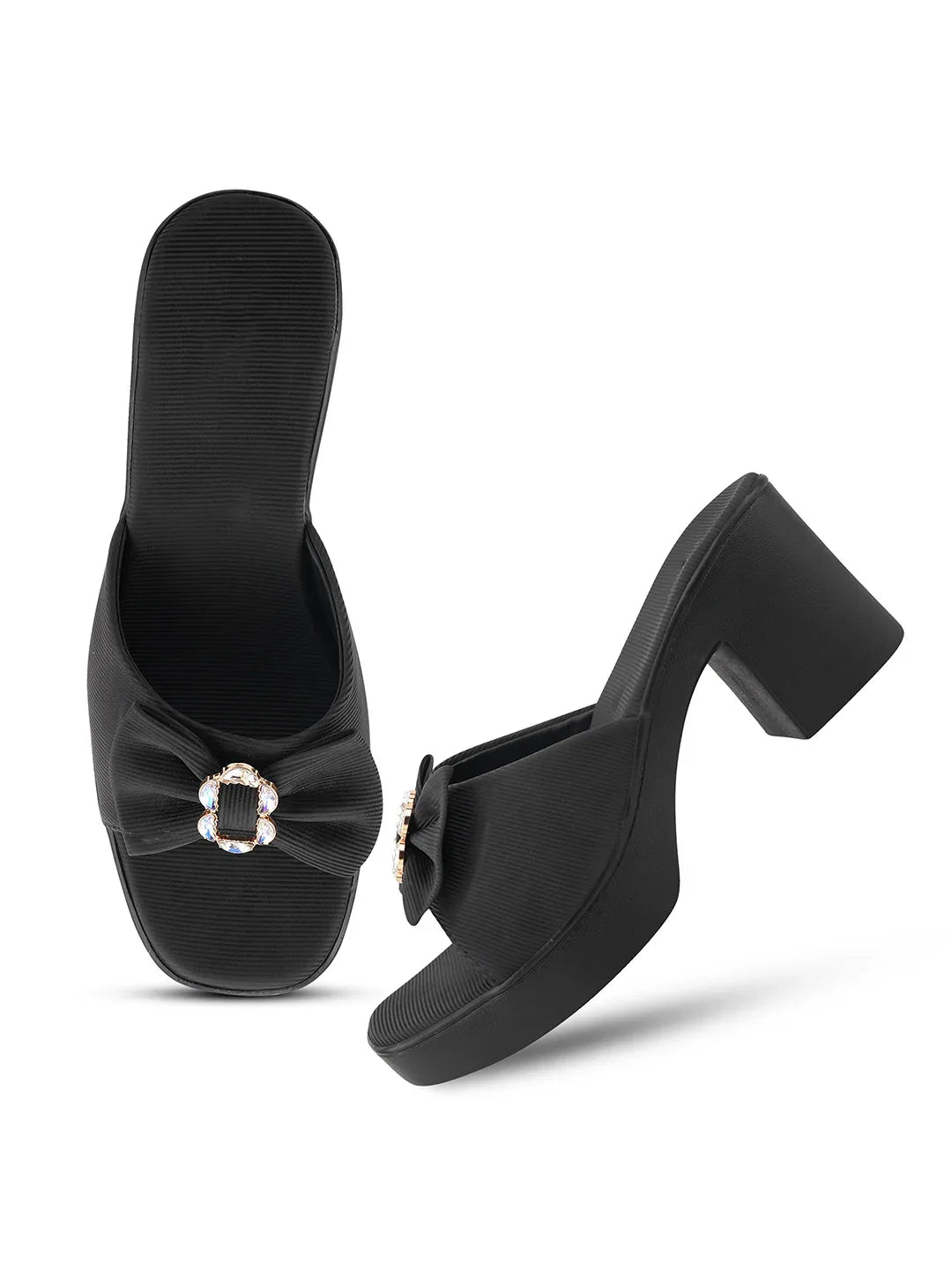 Premium Party Wear Heeled Slides