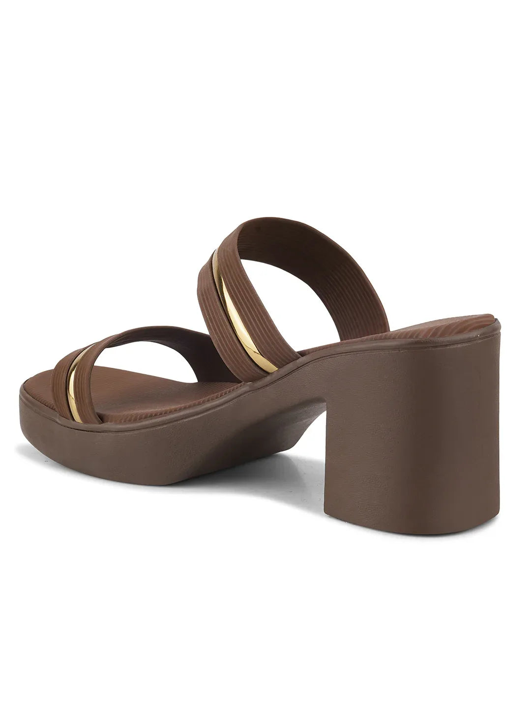 Trendy Slip-On Heeled Sandals