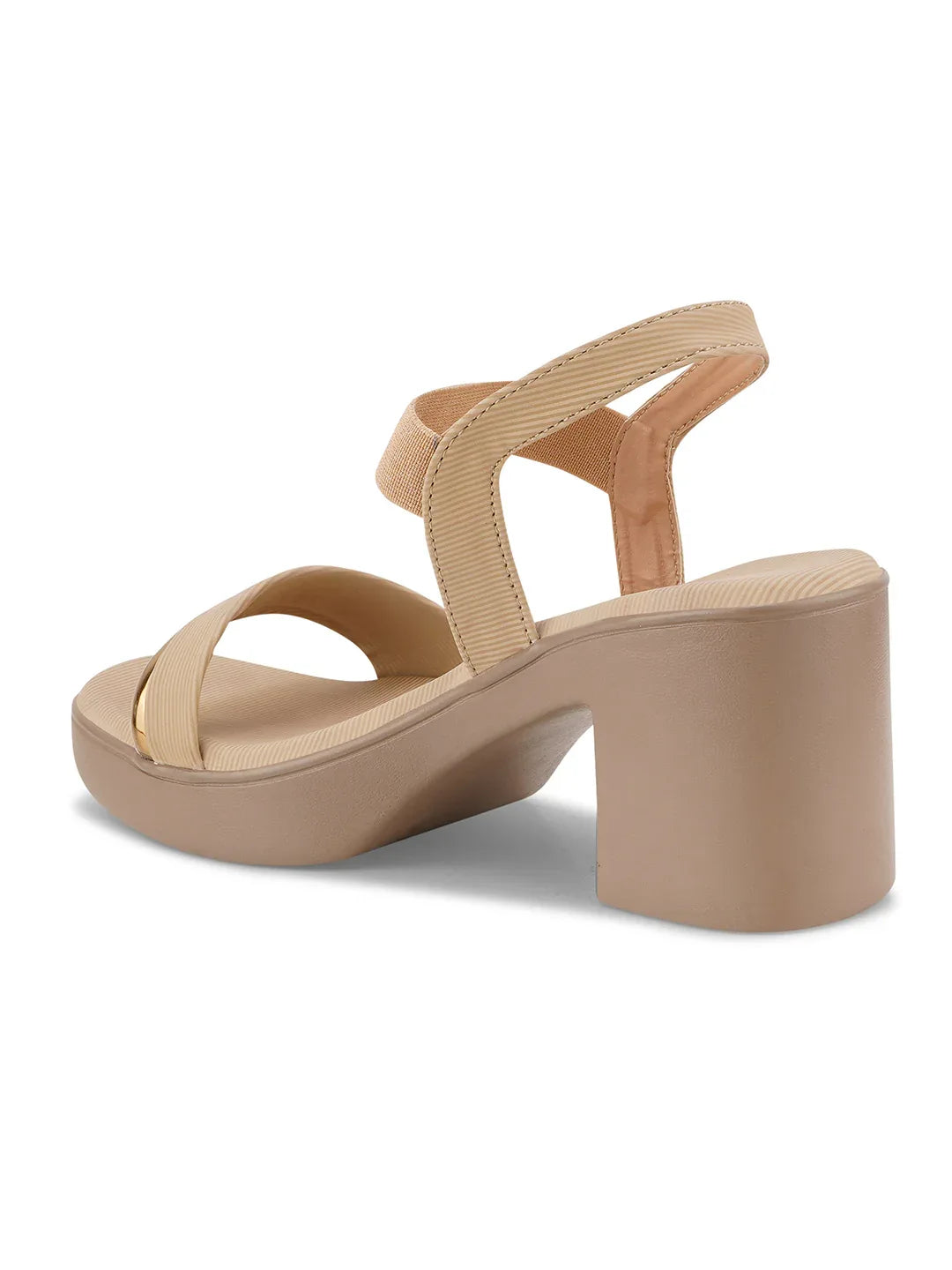 Stylish Open Toe Block Heels