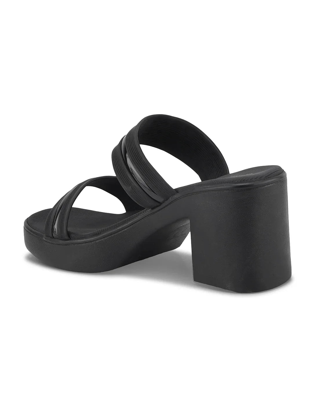Trendy Slip-On Heeled Sandals