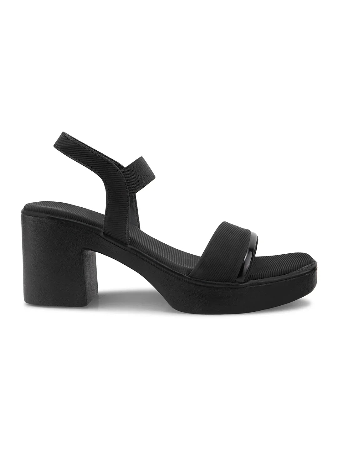 Stylish Open Toe Block Heels