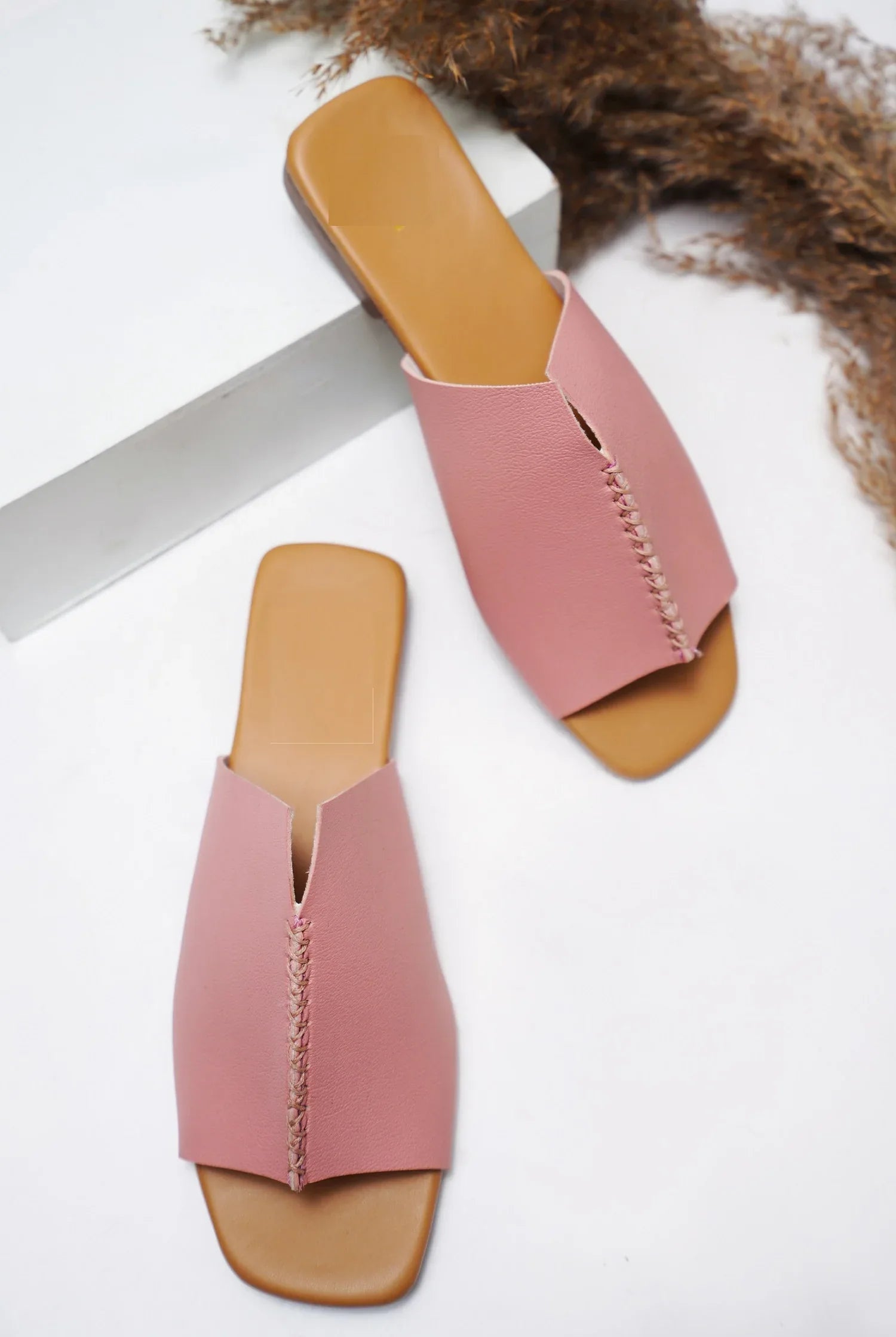 Elegant Panel Slip-On Flats