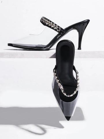 Elegance Pointed-Toe Block Heels