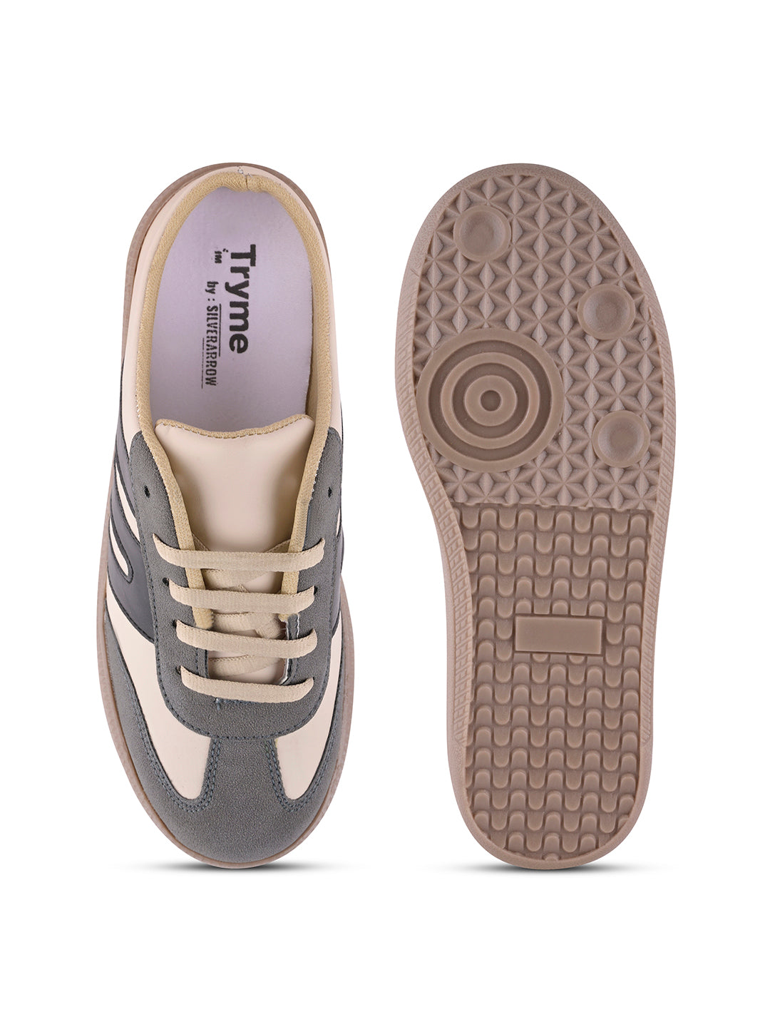 Retro Lace-Up Casual Mule Style Sneakers with Lace-up