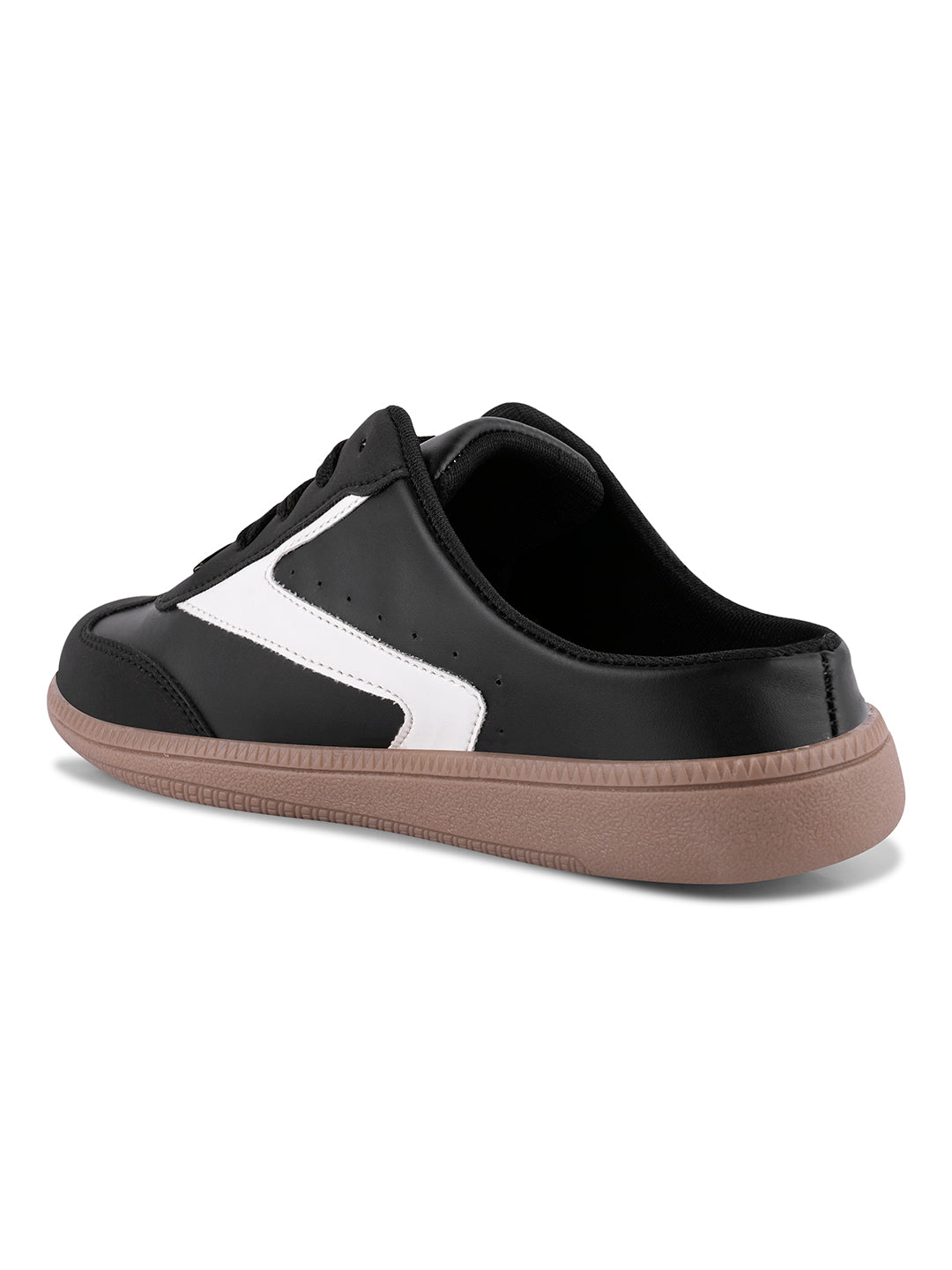 Classic Streetwear Mule Style Sneaker with Lace-up
