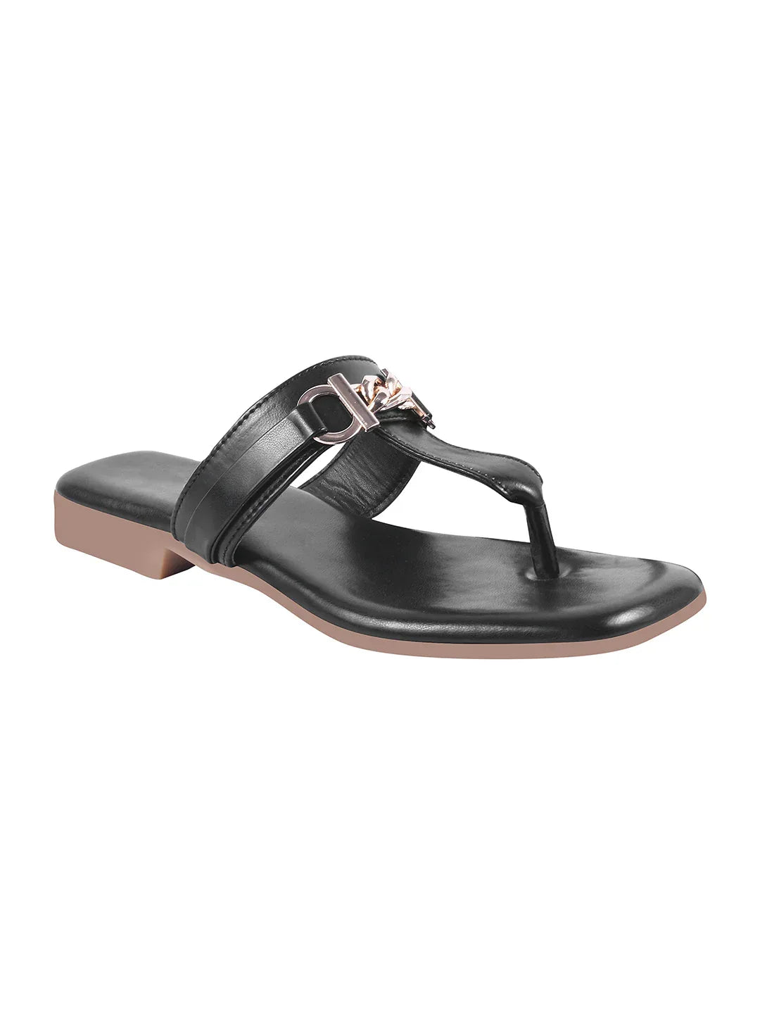 Elegant Chain Detail Flats