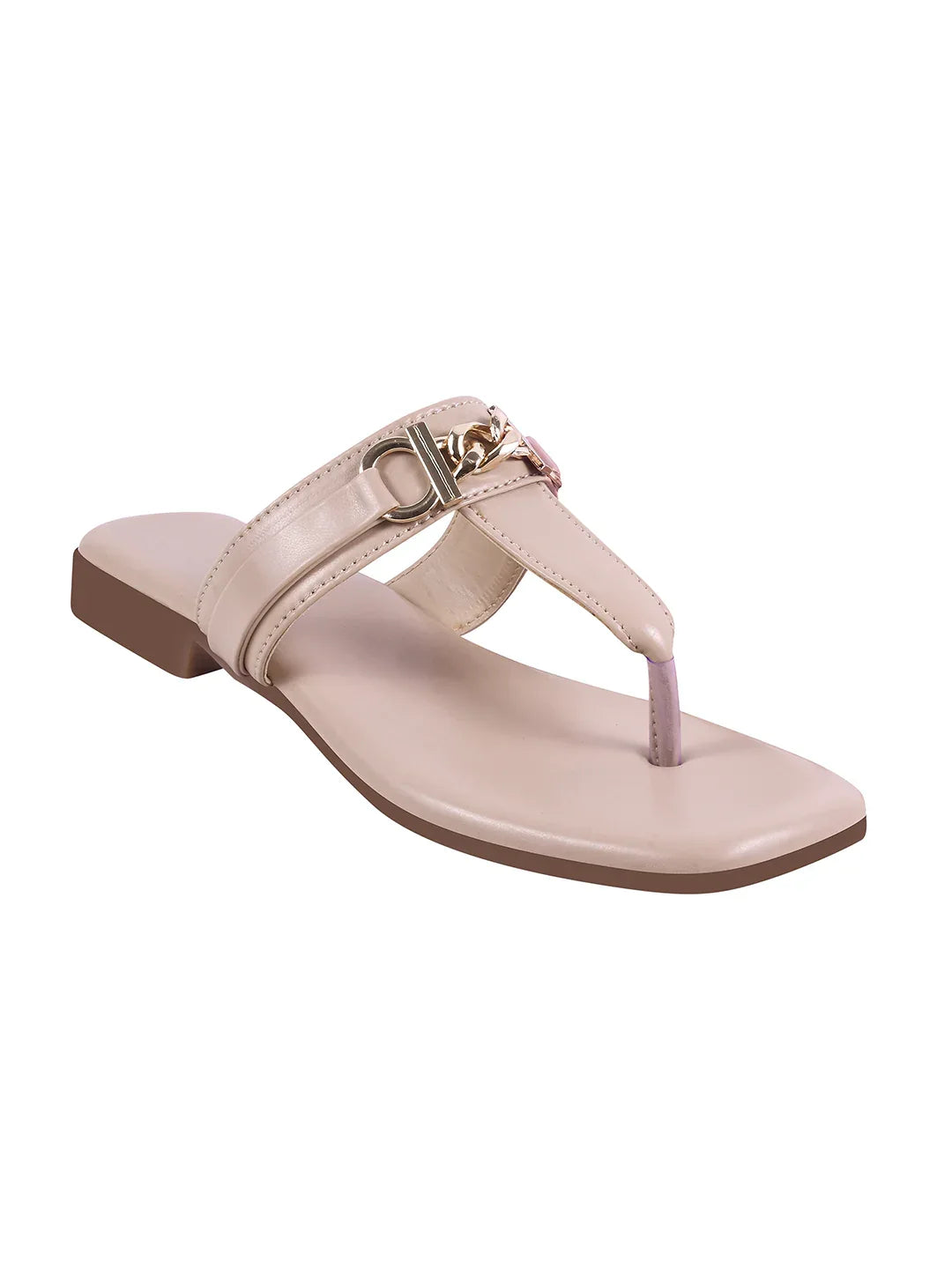 Elegant Chain Detail Flats