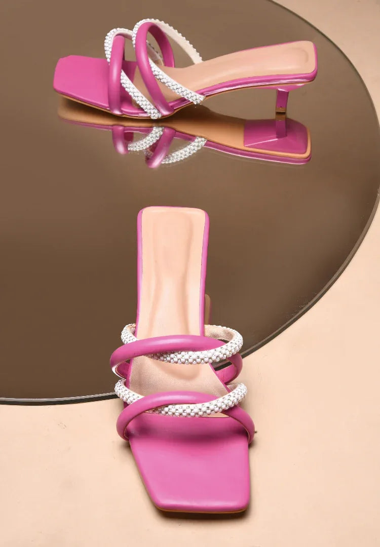 Classic Crystal Detail Heels