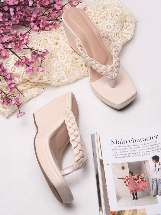 Comfort Chic Platform Wedge Heels